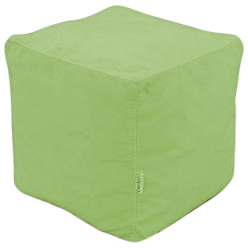Comfy Kids - Cube Bean Bag Chair - Flash Green
