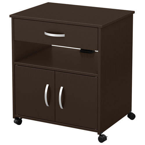 Meuble pour imprimante contemporain d'Axess - Chocolat