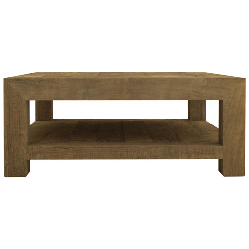 Knightsbridge Transitional Coffee Table - Natural Wood