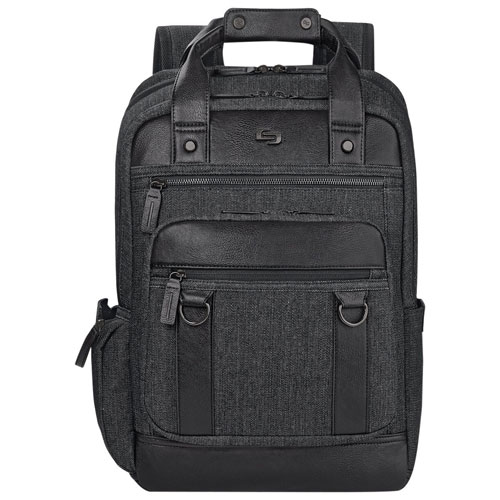 Solo Bradford 15.6" Laptop Backpack - Black