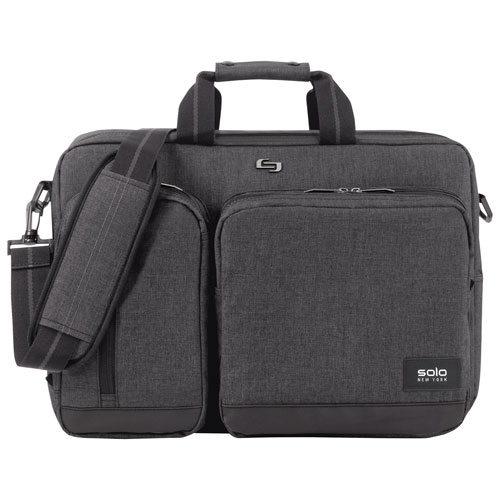 Solo Urban 15.6" Laptop Briefcase - Grey