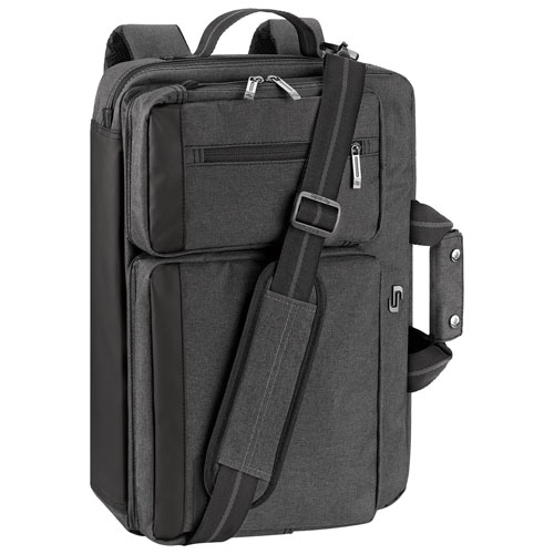 Solo Urban 15.6" Laptop Briefcase - Grey