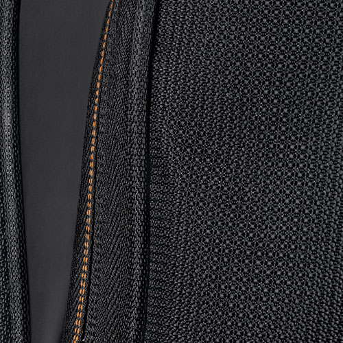 Solo 15.6" Laptop Slim Briefcase - Black/Orange