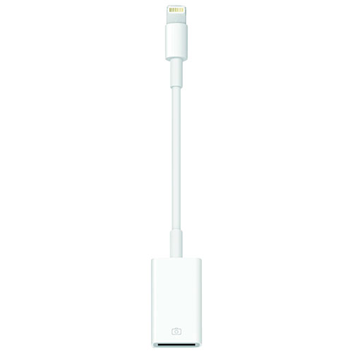 Adaptateur Lightning vers USB pour appareil photo d'Apple