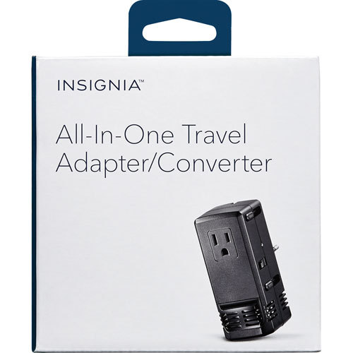 Insignia All-in-One Travel Adapter/Converter - Only at Best Buy
