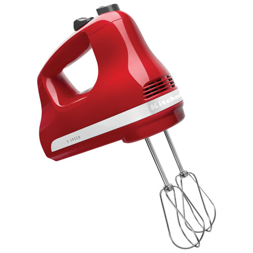 KitchenAid Ultra Power 5-Speed Hand Mixer - Empire Red