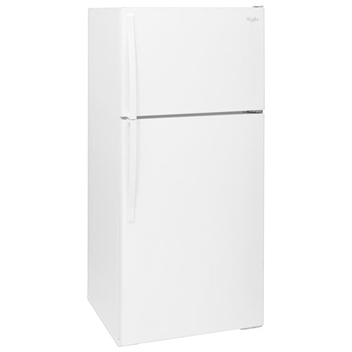 Whirlpool 28" 14.3 Cu. Ft. Top Freezer Refrigerator (WRT134TFDW) - White