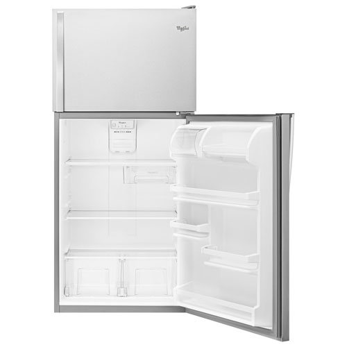 Whirlpool 30" 18.2 Cu. Ft. Top Freezer Refrigerator - Stainless Steel