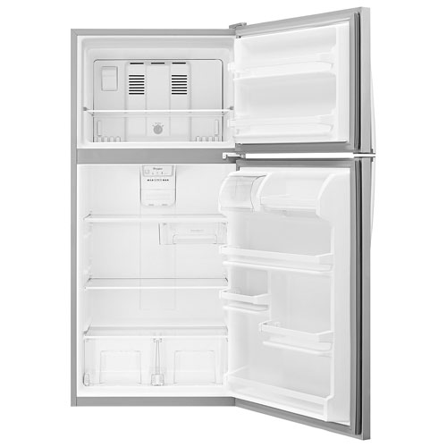 Whirlpool 30" 18.2 Cu. Ft. Top Freezer Refrigerator - Stainless Steel