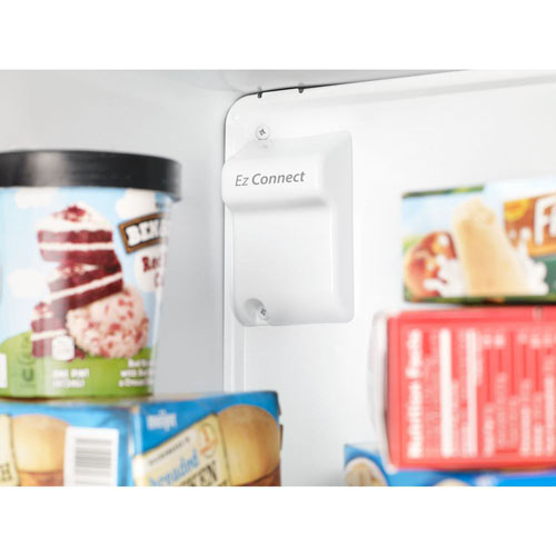 Whirlpool 33" 21.3 Cu. Ft. Top Freezer Refrigerator with LED Lighting - Black