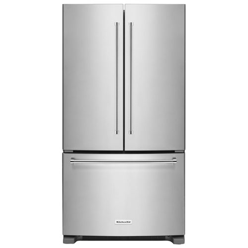 KitchenAid 36" 25.2 Cu. Ft. French Door Refrigerator - Stainless Steel