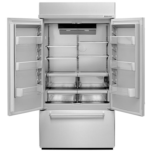 KitchenAid 43" 24.2 Cu. Ft. French Door Refrigerator (KBFN502ESS) - Stainless Steel
