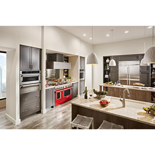KitchenAid 43" 24.2 Cu. Ft. French Door Refrigerator (KBFN502ESS) - Stainless Steel