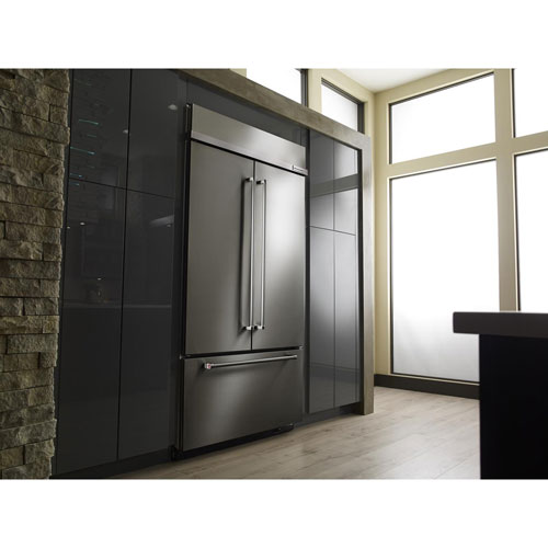 KitchenAid 43" 24.2 Cu. Ft. French Door Refrigerator (KBFN502ESS) - Stainless Steel