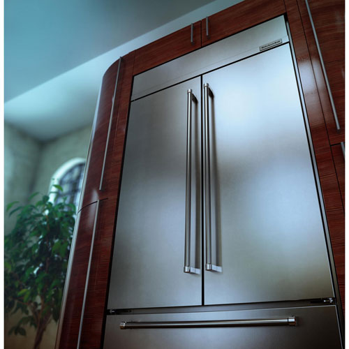KitchenAid 43" 24.2 Cu. Ft. French Door Refrigerator (KBFN502ESS) - Stainless Steel