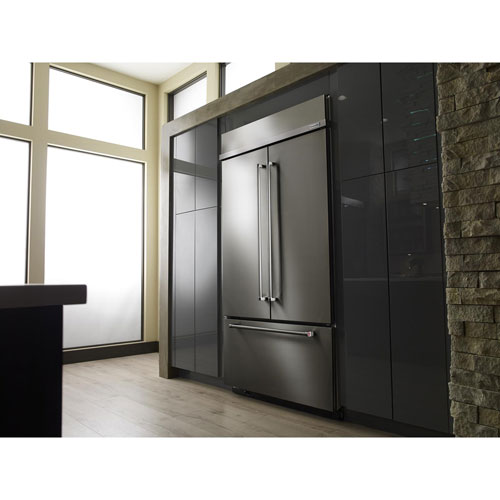 KitchenAid 43" 24.2 Cu. Ft. French Door Refrigerator (KBFN502ESS) - Stainless Steel