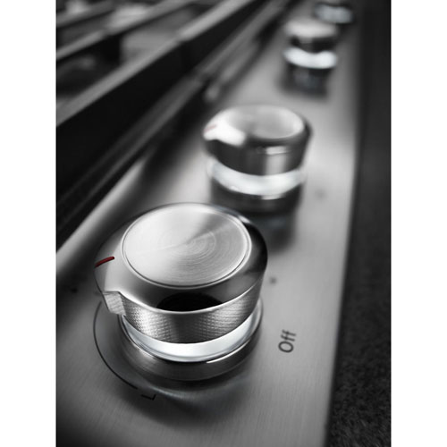 KitchenAid 36" 5-Burner Gas Cooktop - Stainless Steel