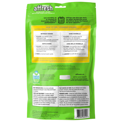 Whirlpool Affresh Dishwasher Cleaner