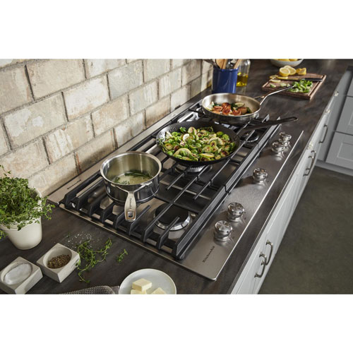 KitchenAid 36" Retractable Downdraft System - Stainless Steel