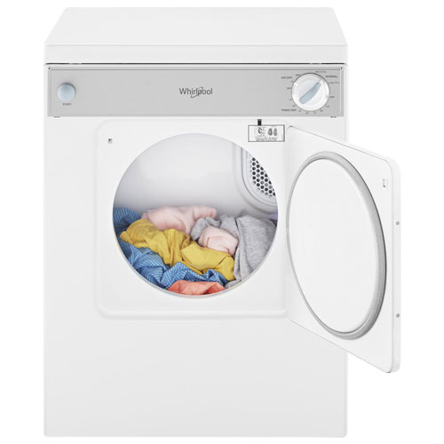 Whirlpool 3.4 Cu. Ft. Electric Dryer (LDR3822PQ) - White