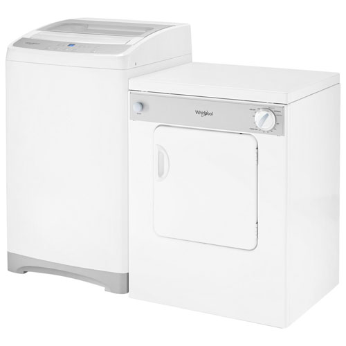 Whirlpool 3.4 Cu. Ft. Electric Dryer (LDR3822PQ) - White