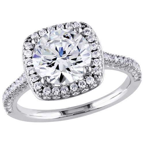 Modern Sterling Silver with Princess Cut Cubic Zirconia Ring - Size 6