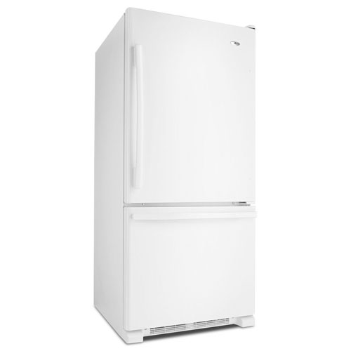 Amana 30" 18.7 Cu. Ft. Bottom Freezer Refrigerator - White