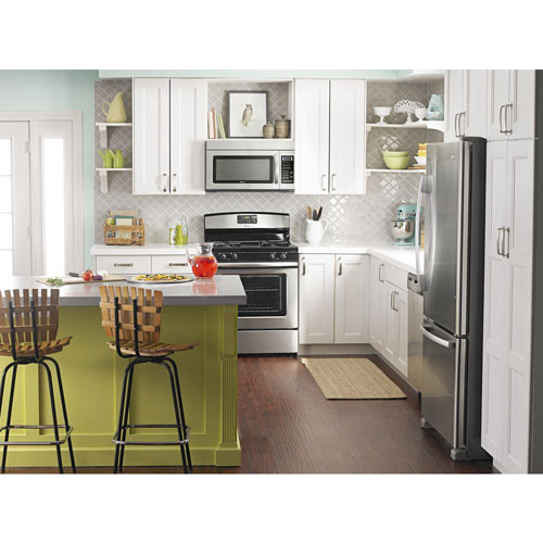 Amana 33" 22 Cu. Ft. Bottom Freezer Refrigerator - Stainless Steel