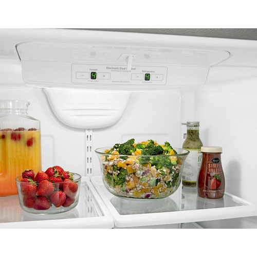 Amana 33" 22 Cu. Ft. Bottom Freezer Refrigerator - Stainless Steel