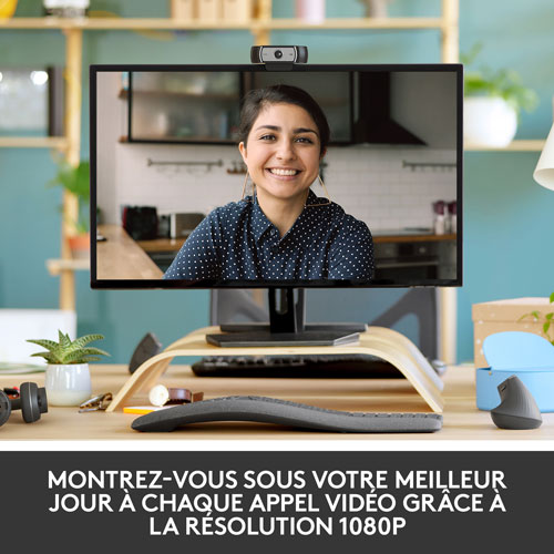 Caméra Web ultra-grand-angle HD 1080p Pro de Logitech avec microphone intégré - Exclusivité de Best Buy