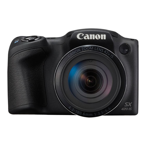 Appareil photo numérique PowerShot SX420 IS de 20 Mpx avec zoom optique 42x et Wi-Fi de Canon - Noir
