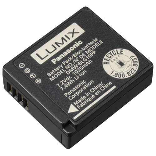 LUMIX 1025mAh Lithium-Ion Rechargeable Battery for Panasonic Digital Cameras