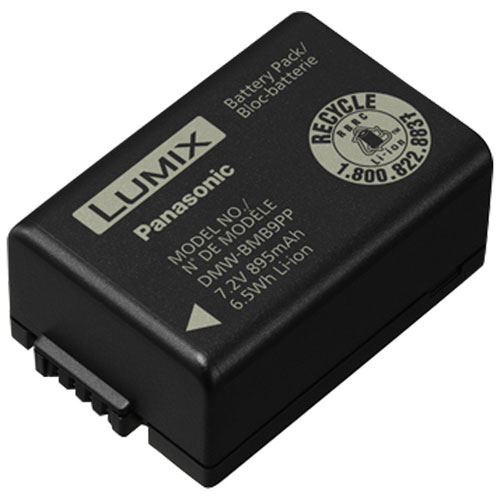 LUMIX 895mAh Lithium-Ion Rechargeable Battery for Panasonic Cameras