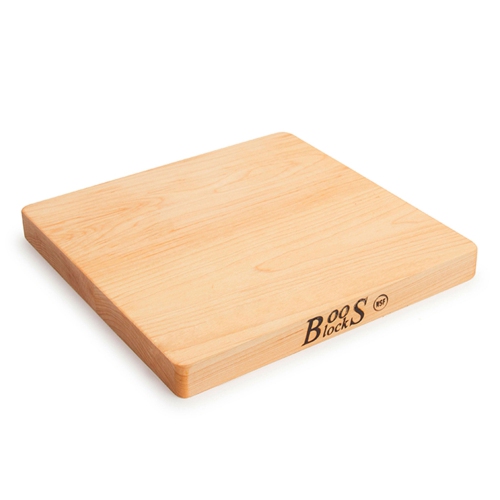 BoosBlock Maple Edge Grain Cutting Board, 10" x 10" - 1" Thick