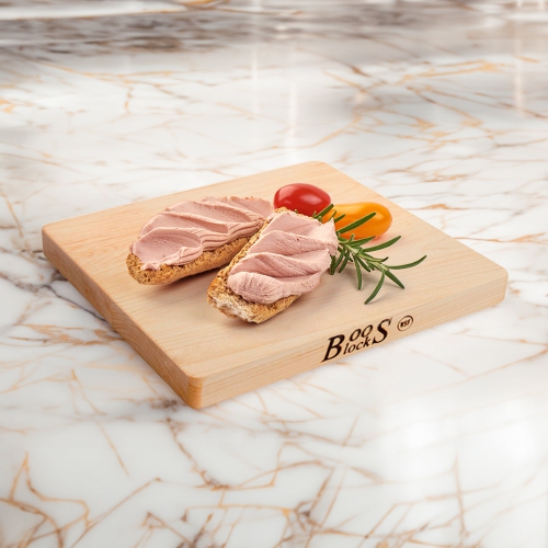 BoosBlock Maple Edge Grain Cutting Board, 10" x 10" - 1" Thick