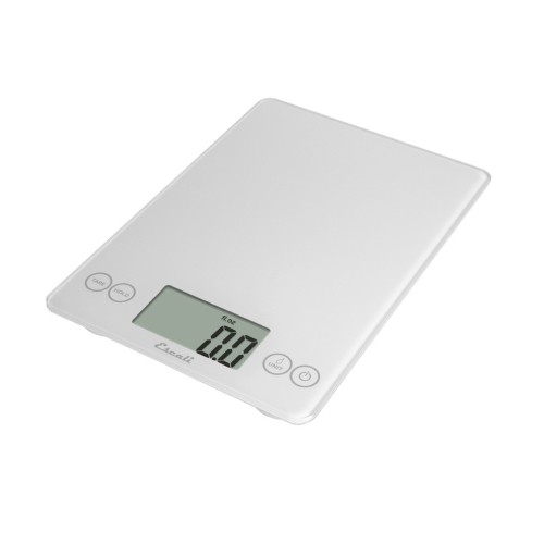 Escali Arti Glass Kitchen Scale Crisp White Best Buy Canada