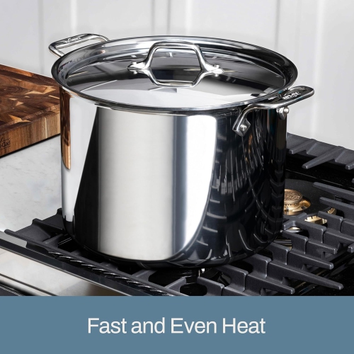 All-Clad Tri-Ply Stainless Steel Stock Pot 11.4 L