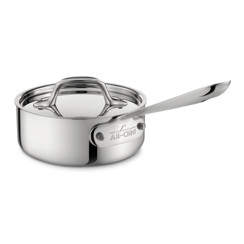 All-Clad Tri-Ply Stainless Steel Sauce Pan, 1-Qt