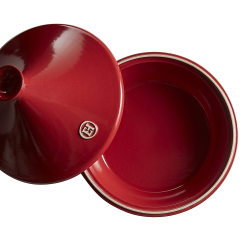 Emile Henry Ceramic 3.5 L Tajine, Burgundy