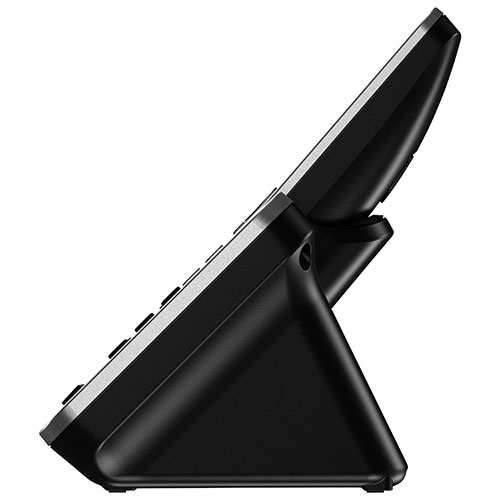 Panasonic 1-Handset DECT Cordless Phone with Answering System - Black