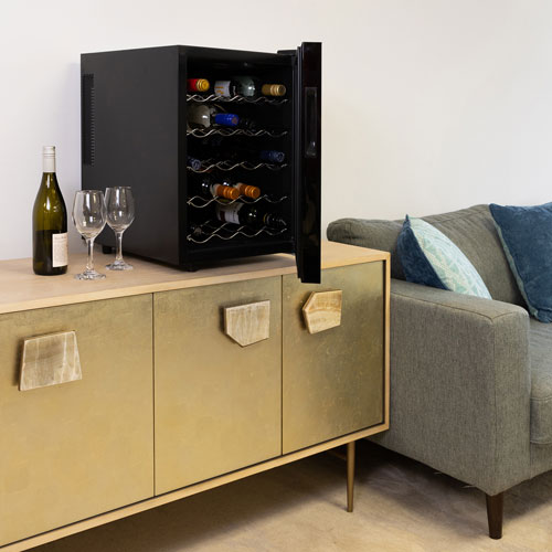 Koolatron 20-Bottle Thermoelectric Freestanding Wine Cooler / Wine Fridge