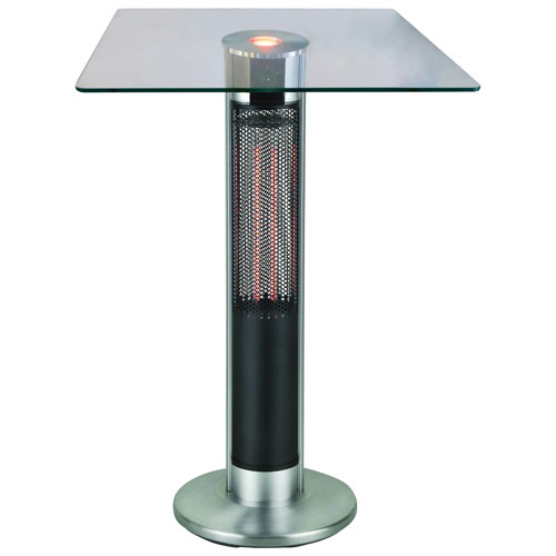 Table chauffante électrique infrarouge pour l'extérieur d'EnerG+ de 5100 BTU