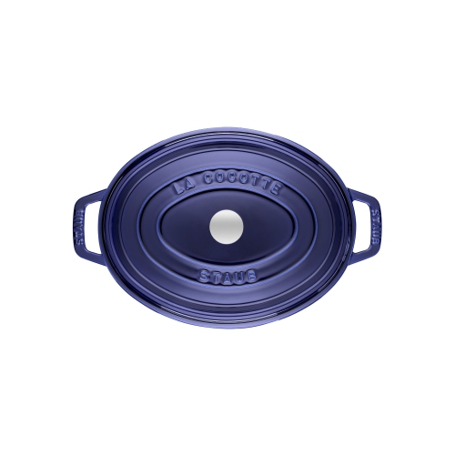 Staub Blue Oval Cocotte - 5.7 qt. / 5.5 L