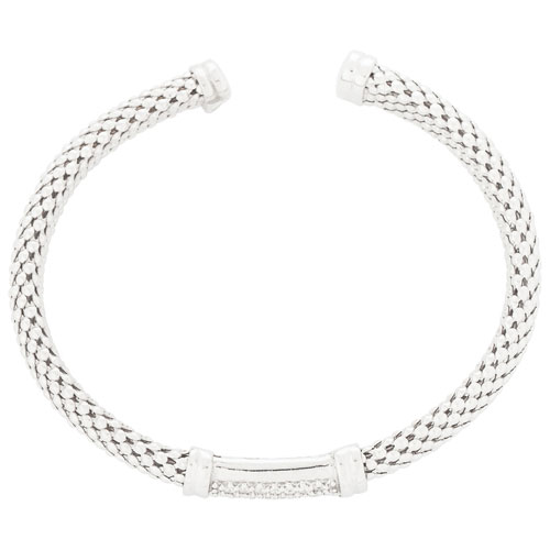 Le Reve Collection Silver Cuff Bracelet