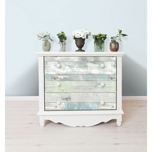 NuWallpaper Beachwood Peel and Stick Wallpaper