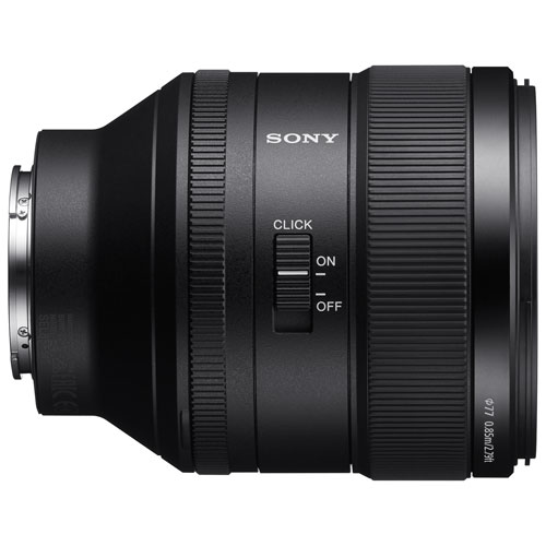 Sony E-Mount Full-Frame FE 85mm f/1.4 Premium G Master Portrait Prime Lens