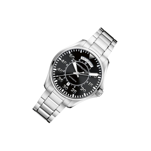 Hamilton Pilot Day Date Automatic Stainless Steel Mens Watch H64615135