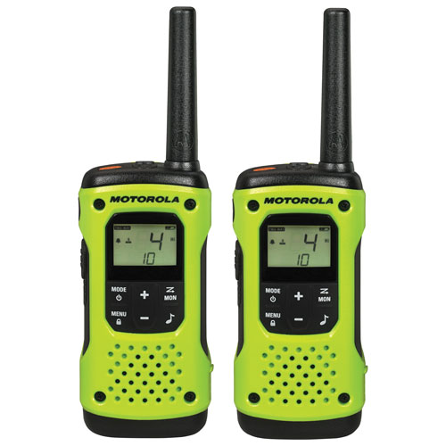 Radio bidirectionnelle étanche 56 km Talkabout T600 de Motorola - Ensemble de 2