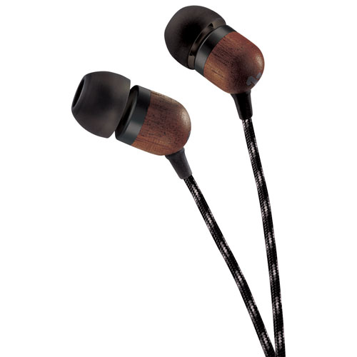 House of Marley Smile Jamaica In-Ear Headphones with Mic - Signature Black