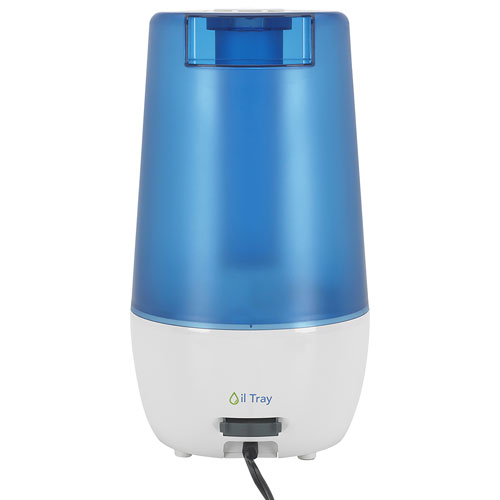 PureGuardian H965AR 70-Hr Ultrasonic Humidifier with Aromatherapy Tray - Blue